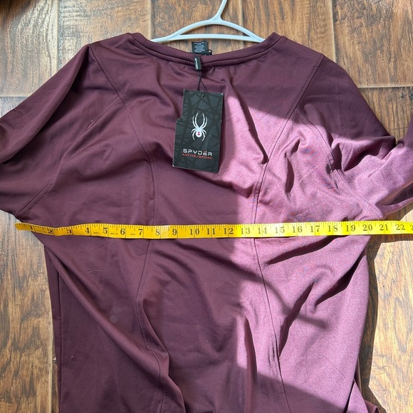 Spyder Red Relaxed Long Sleeve Sweatshirt - Picture 4 of 4